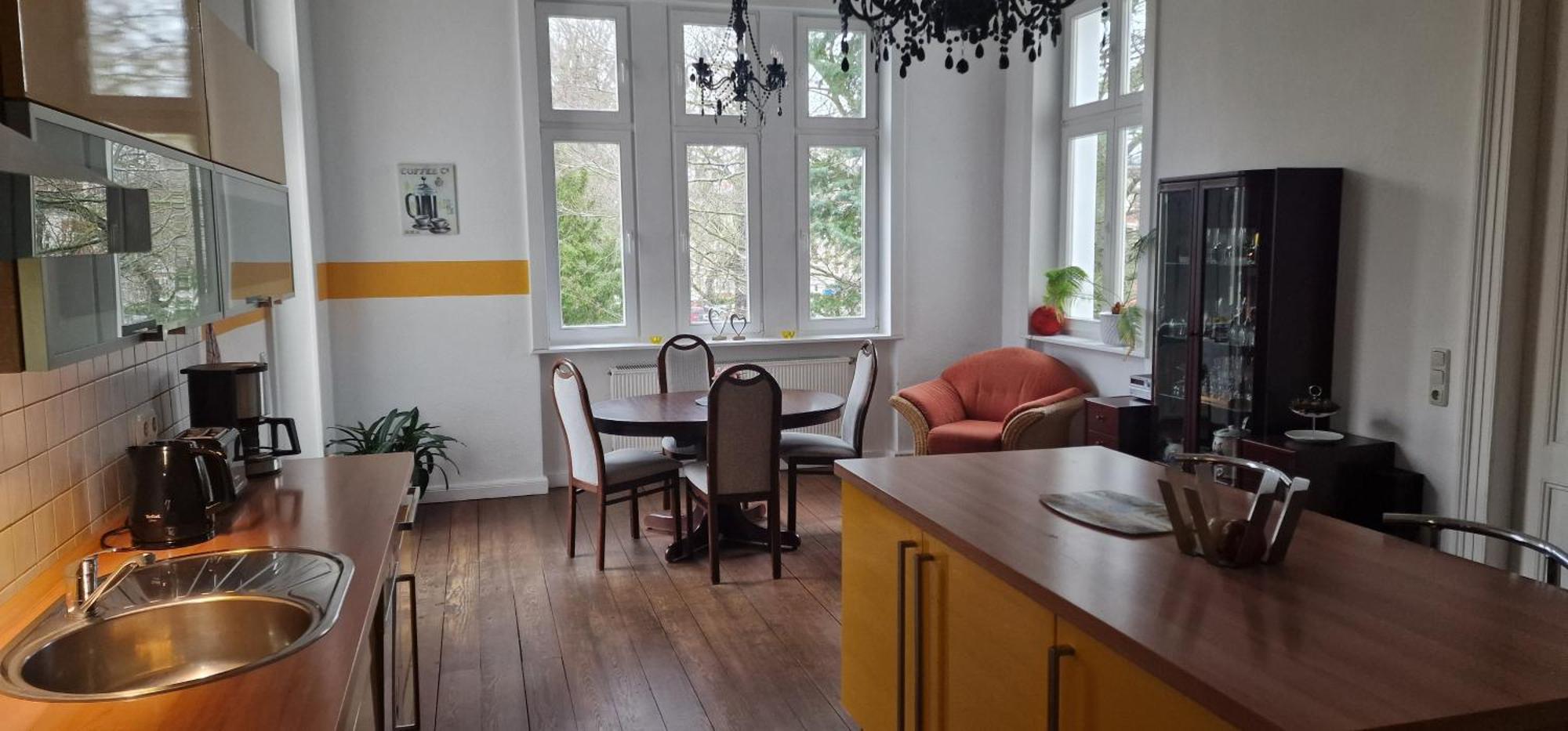 Ferienwohnung In Villa Stralsund Bagian luar foto